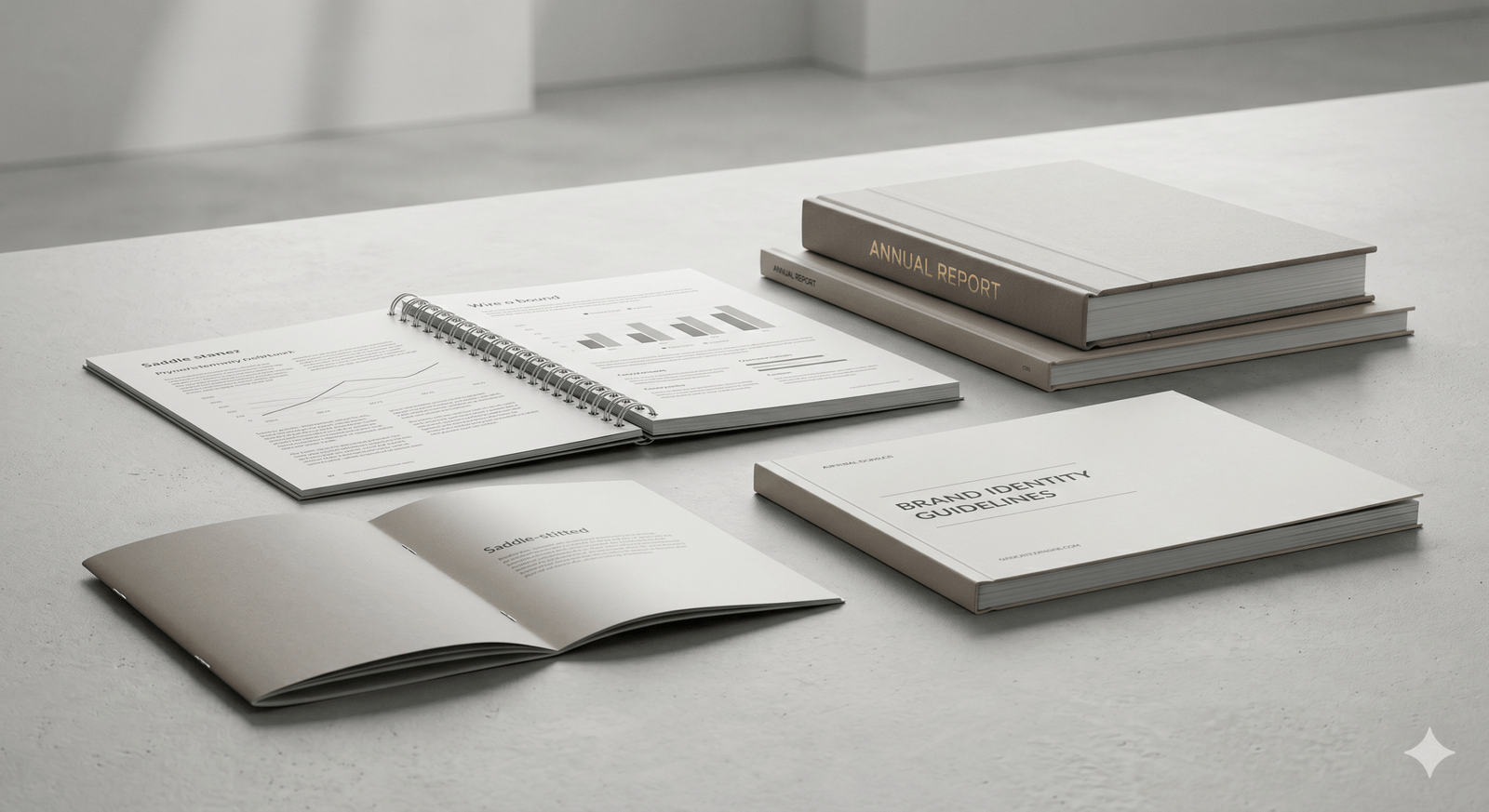 booklet printing option