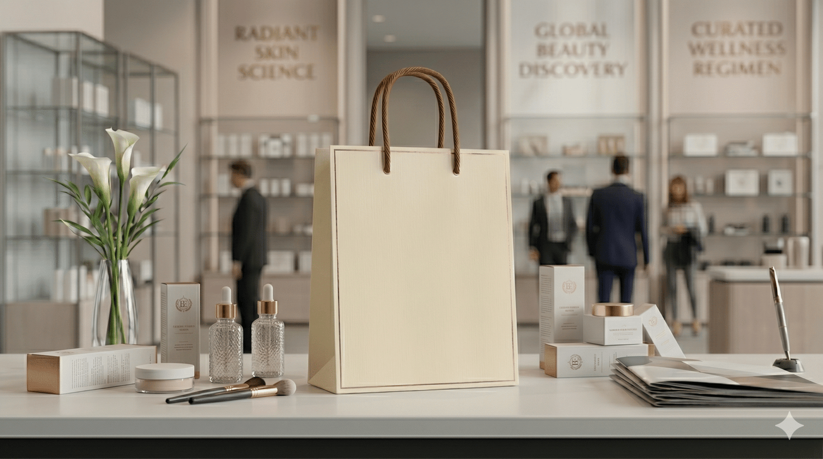 health & beauty paper bags supplier