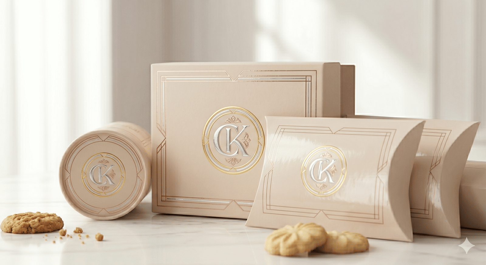 hot foil stamping cookies packaging in malaysia