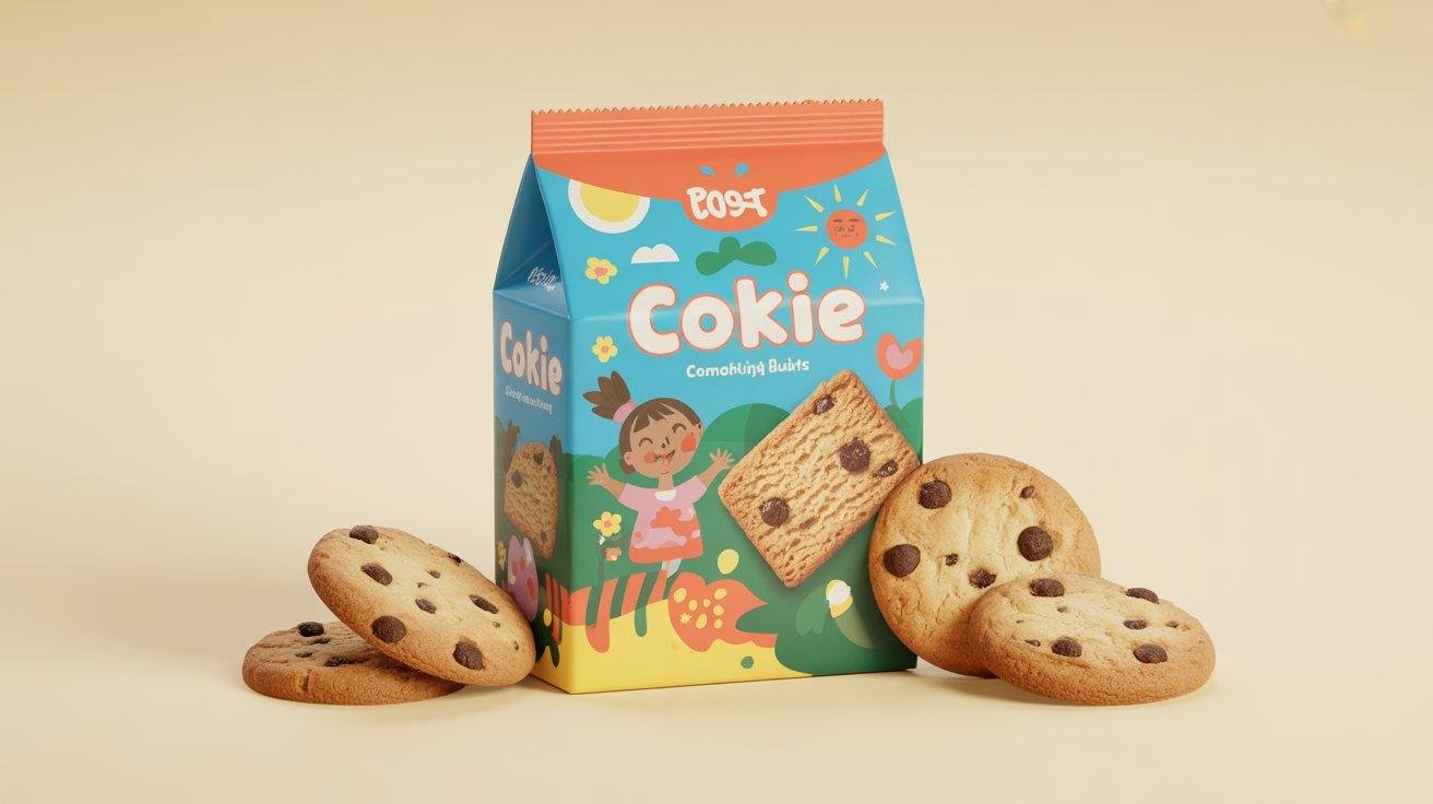 Design cookies packaging in malaysia for kid
